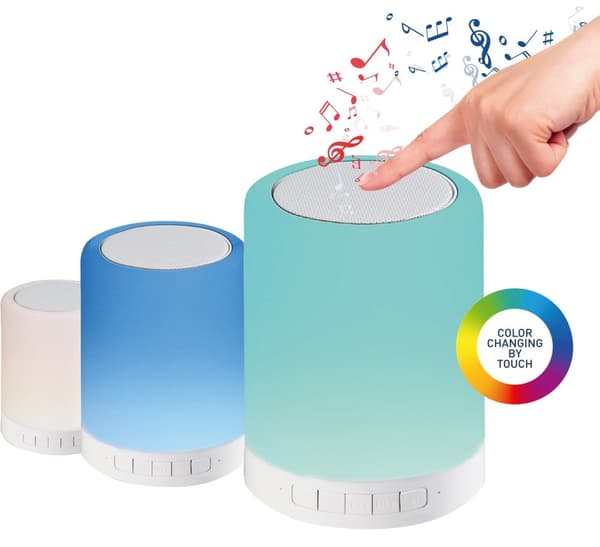 Platinet wireless speaker + LED lamp 2in1 PDLSB01