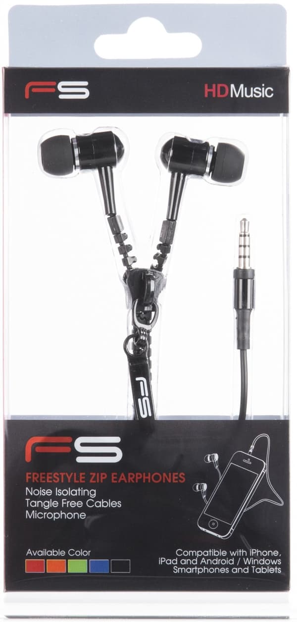 Omega Freestyle zip headset FH2111, black