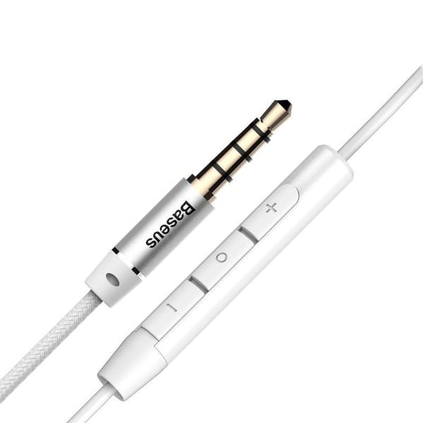 Baseus Earphone Encok H06 lateral in-ear Wired Silver (NGH06-0S)