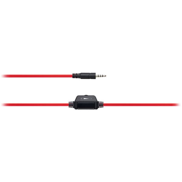 CANYON PC headset HSC-1 PC Mic Flat 2m Black Red