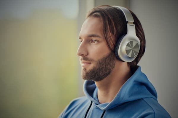 Panasonic wireless headset RB-HX220BDES, silver