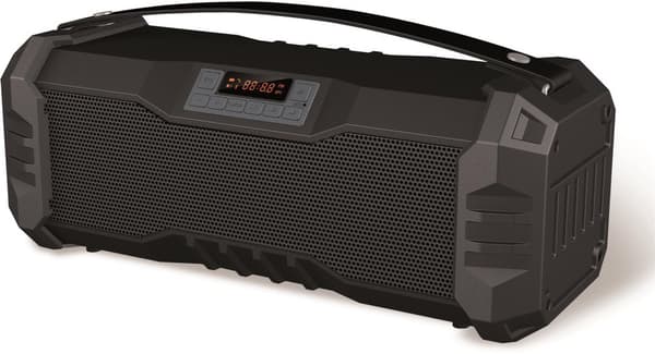 Platinet wireless speaker OG75 Boombox BT, black (44414) Svart, Grå