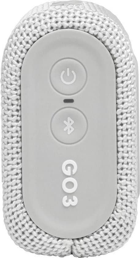 JBL wireless speaker Go 3 BT, white