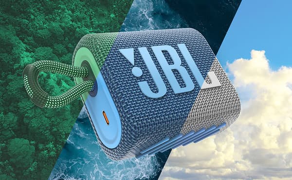 JBL wireless speaker Go 3 Eco, green