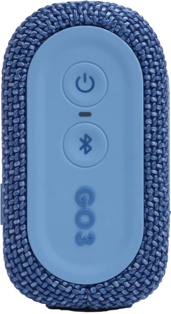 JBL wireless speaker Go 3 Eco, blue