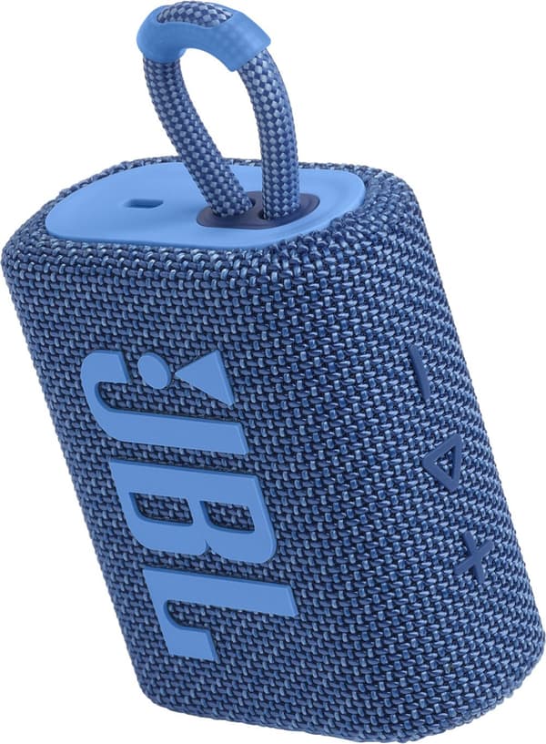 JBL wireless speaker Go 3 Eco, blue