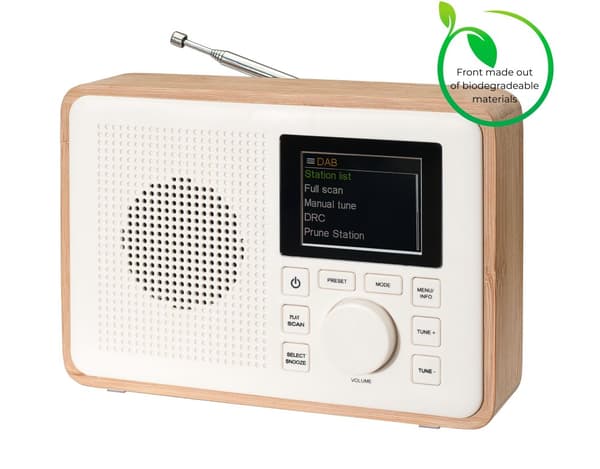 DAB Radio DAB+ FM AA batteries