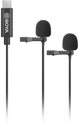 BOYA Digital Dual Lavalier Microphones BY-M3D