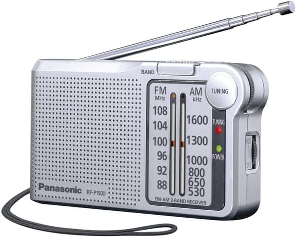 Panasonic RF-P150DEG Portable Analog Silver