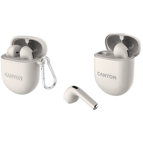 CANYON headset TWS-6 Beige