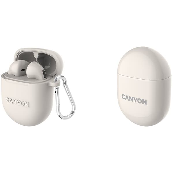 CANYON headset TWS-6 Beige