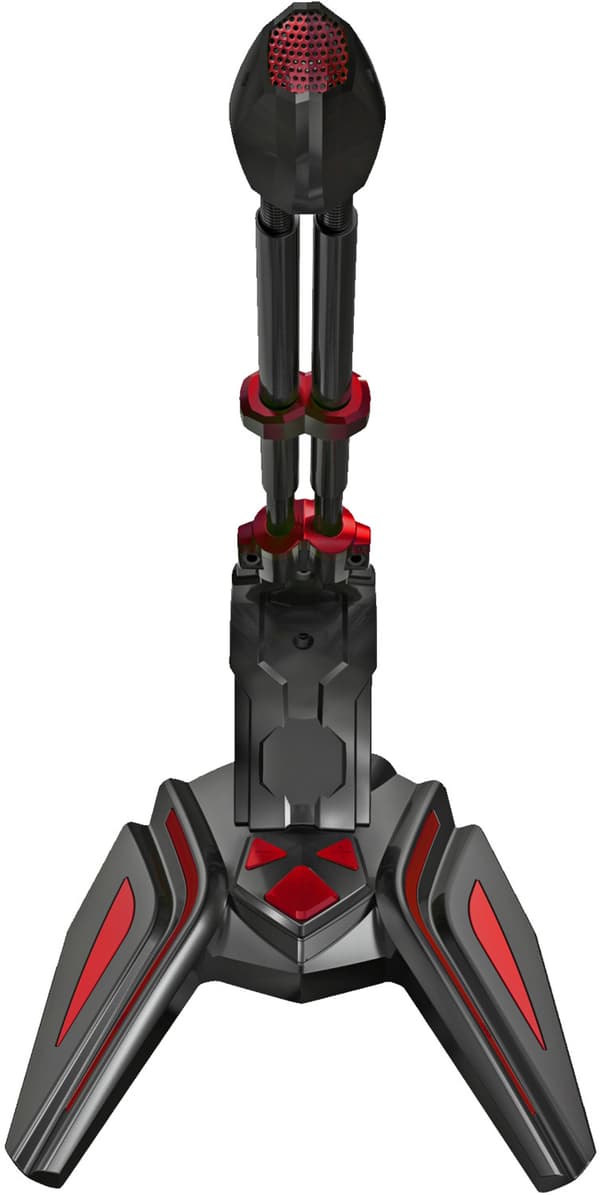 Omega microphone Varr Spider VGMD2, red