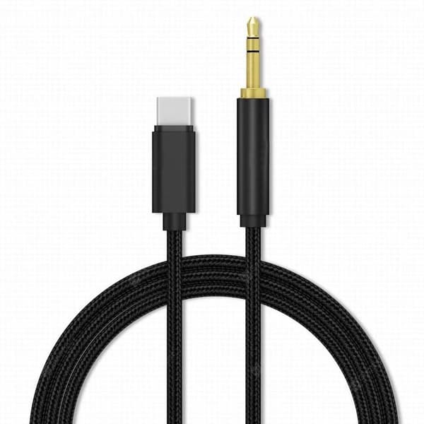 Mocco Premium AUX Cable USB-C -> 3.5 mm 1m Black