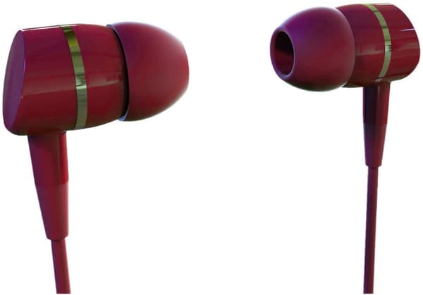 Vivanco earphones Solidsound, red (38904)