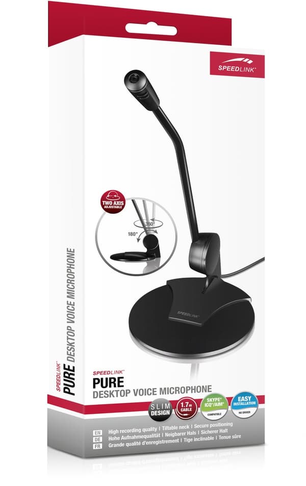 Speedlink microphone Pure (SL-8702-BK)