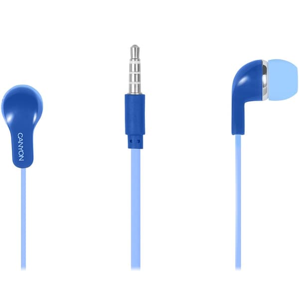 CANYON headphones EPM-02 Mic 1.2 m Blue