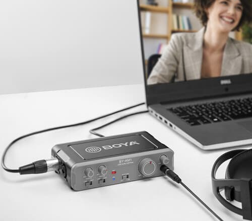 Boya audio adapter BY-AM1