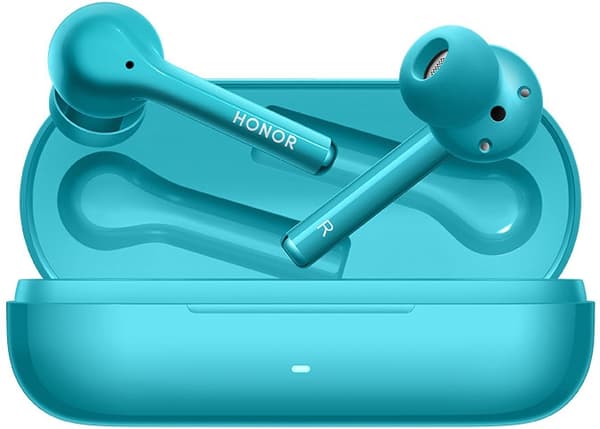 Honor Magic wireless earbuds, blue