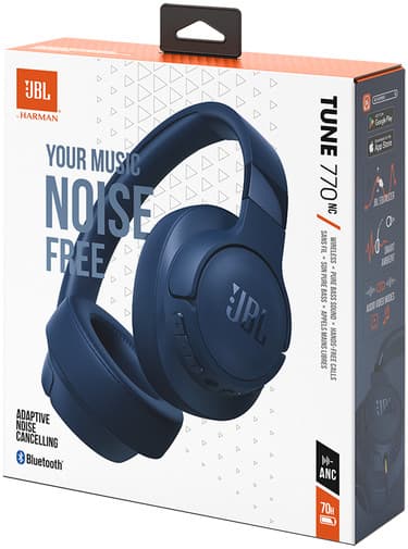 JBL Tune 770NC Bluetooth Wireless On-Ear Headphones Blue EU