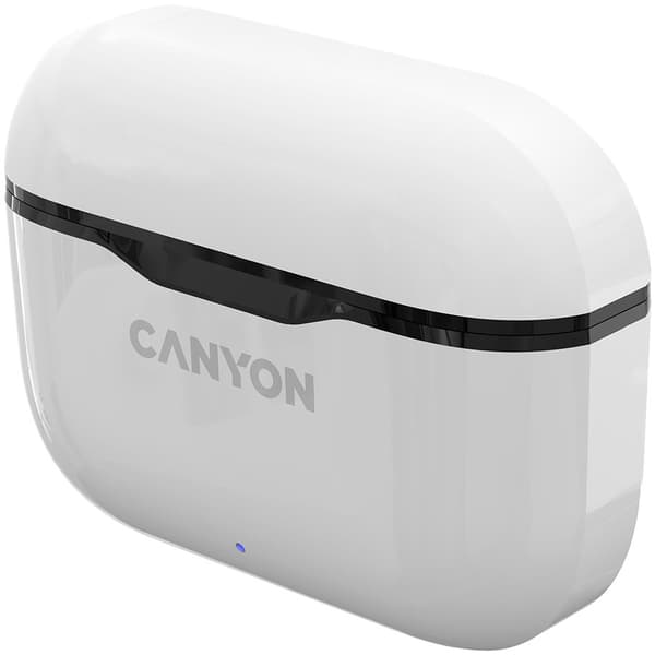 CANYON TWS-3, Bluetooth headset, with microphone, BT V5.0, Bluetrum AB5376A2, battery EarBud 40mAh*2+Charging Case 300mAh, cable length 0.3m, 62*22*46