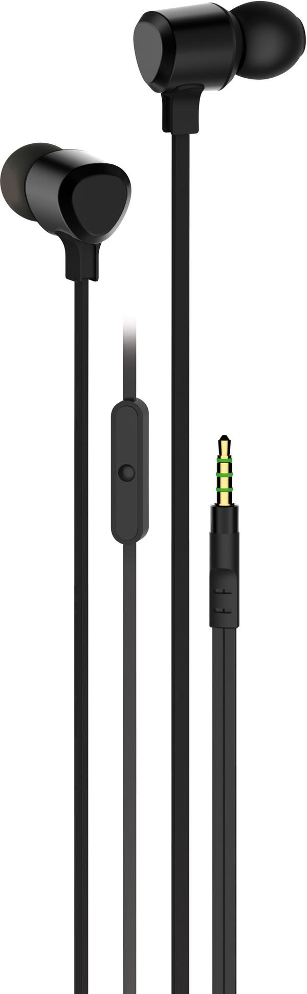 Vivanco headset Stereo Earphones, black (61738)
