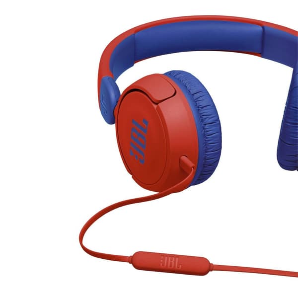 JBL headphones Junior Jr310, red/blue