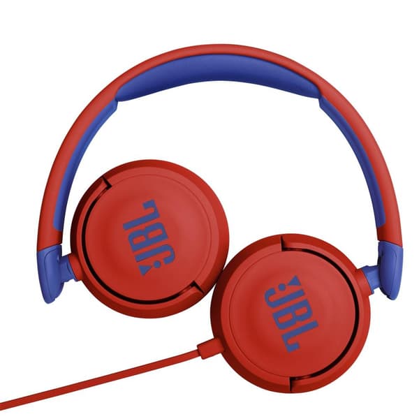 JBL headphones Junior Jr310, red/blue
