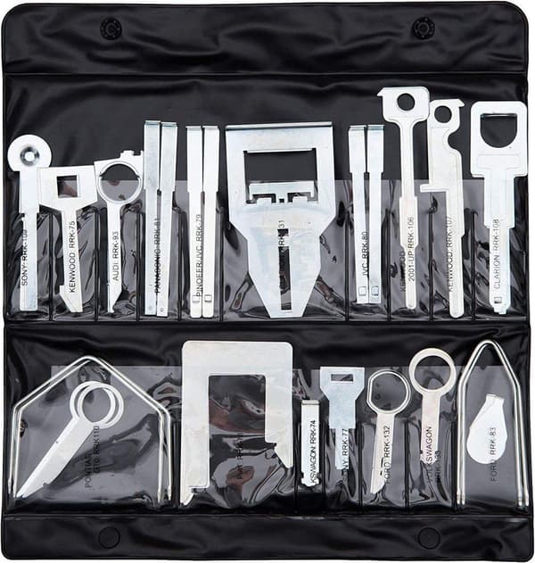 PRO 36 PCS CAR AUDIO CD RADIO STEREO HEADUNIT REMOVAL RELEASE KEY TOOL SET