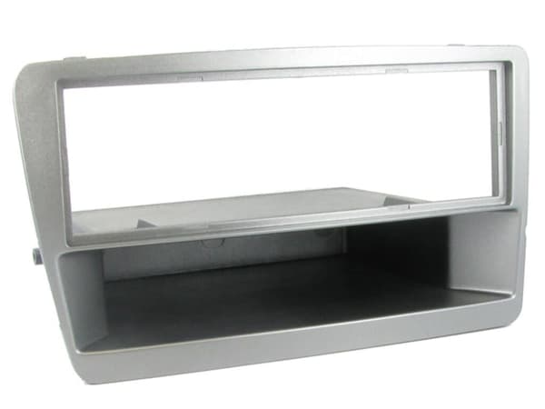 STEREO SINGLE DIN FACIA FASCIA SURROUND PLATE SILVER FP-15-03S FOR HONDA CIVIC