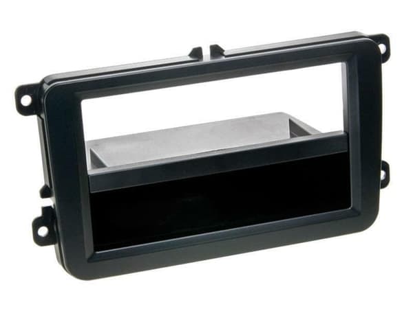 RADIO STEREO DOUBLE FASCIA MATTE BLACK CT24VW18 FOR VW POLO SCIROCCO SHARAN
