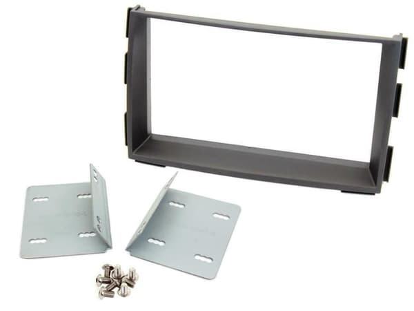 CD RADIO STEREO FACIA FASCIA PLATE CT23KI21 FOR KIA VENGA 2010 BLACK DOUBLE DIN