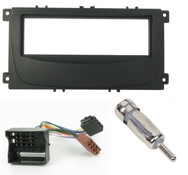 CT24FD15 SINGLE DIN RADIO STEREO FASCIA WIRING KIT FOR FORD FOCUS MONDEO S-MAX