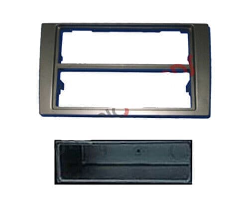 BLACK RADIO STEREO DOUBLE DIN SURROUND FACIA FASCIA FP-05-11 FOR AUDI A4 2007>