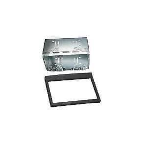 RADIO STEREO BLACK DOUBLE DIN CAGE KIT FASCIA FACIA DFPK-34-01 FOR PORSCHE 911