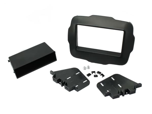 RADIO STEREO FACIA FASCIA CT23JP01 FOR JEEP RENEGADE DOUBLE DIN BLACK 2015
