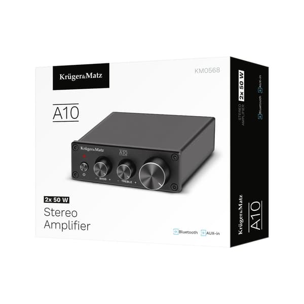 Kruger&Matz stereoforstærker model A10