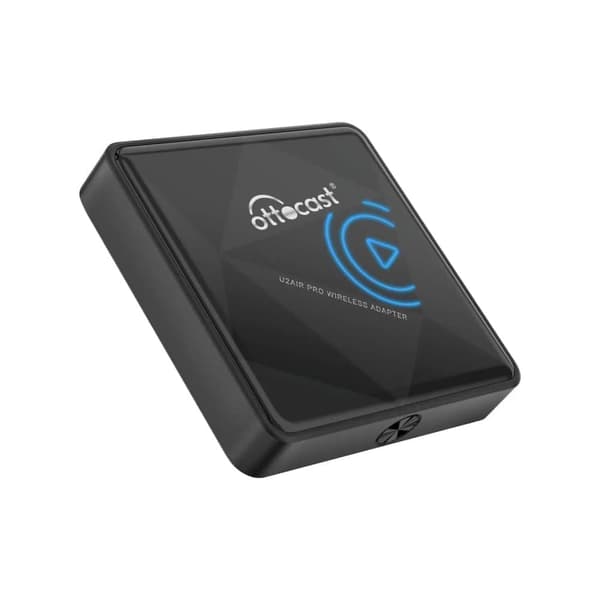 Langaton OTTOCAST U2-AIR Pro -sovitin OEM-langallisiin CarPlay-autoihin