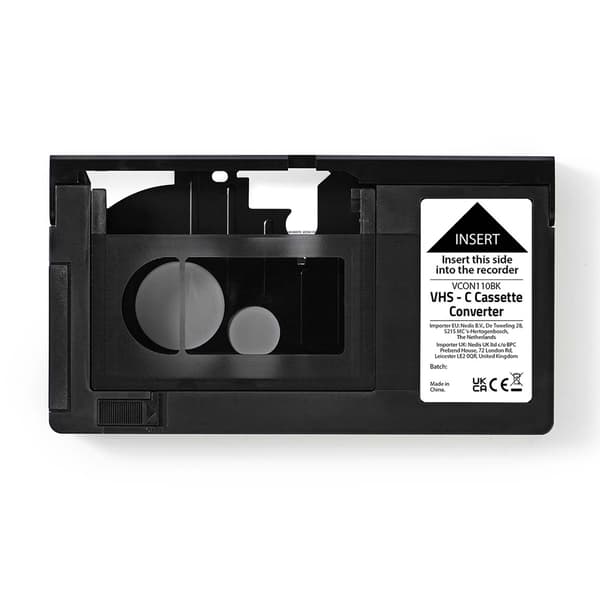 Kassettadapter VHS-C till VHS