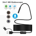 Miniatyrbilde 2 av 4: 3i1 8mm HD Inspeksjonskamera - Hard 10m Kabel