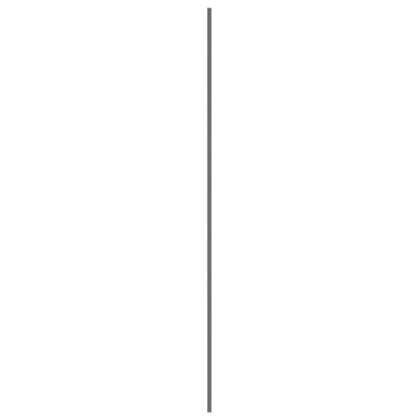 vidaXL Takprofiler 12 st galvaniserat stål grå 100x45 cm