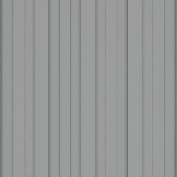 vidaXL Takprofiler 12 st galvaniserat stål grå 100x45 cm