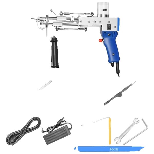 Tuftingpistol, elektrisk, fuldt lukket