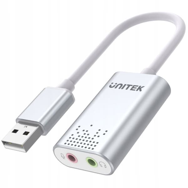 UNITEK Y-247A audio converter Silver