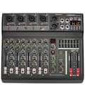 Miniatyrbild 1 av 2: Mixerbord, 7-band EQ, USB PC-gränssnitt, EU-kontakt