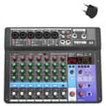 Miniatyrbild 1 av 2: Mixningsbord, 8 kanaler, Bluetooth-anslutning,EU-kontakt