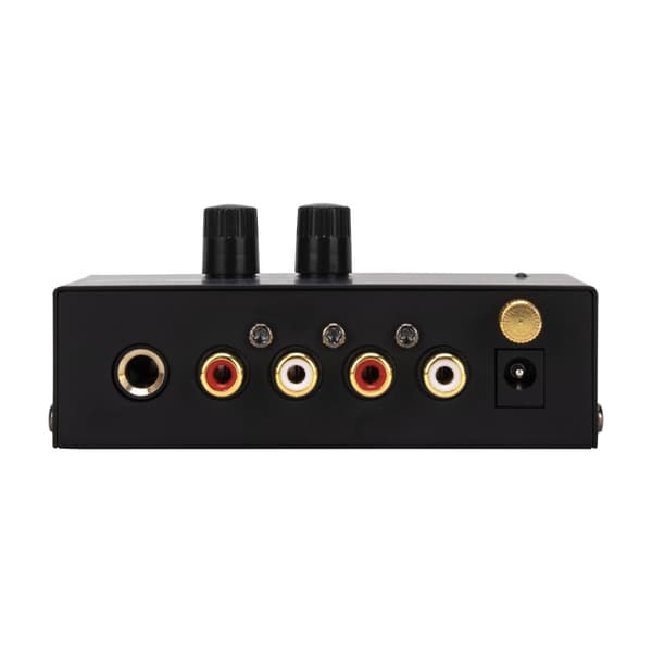 Phono Förförstärkare, Ultra-kompakt Design, Mångsidiga RCA- och TRS-utgångar