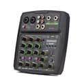 Miniatyrbillede 2 af 4: 4-kanals lydmixer, indbygget lydkort, USB- og Bluetooth-forbindelse