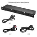 Miniatyrbild 2 av 2: 15-bands equalizer, dubbelkanalsdesign, rackmonterbar,EU