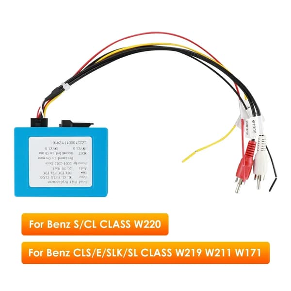 Car Monitor Optisk Fiberboks, Til Benz S/CL KLASSE W220, Til AUDI 2G/3G Vært,for B200 W211 209