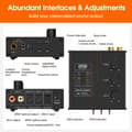 Miniatyrbillede 2 af 4: USB DAC, højtydende lydkvalitet, alsidige tilslutningsmuligheder